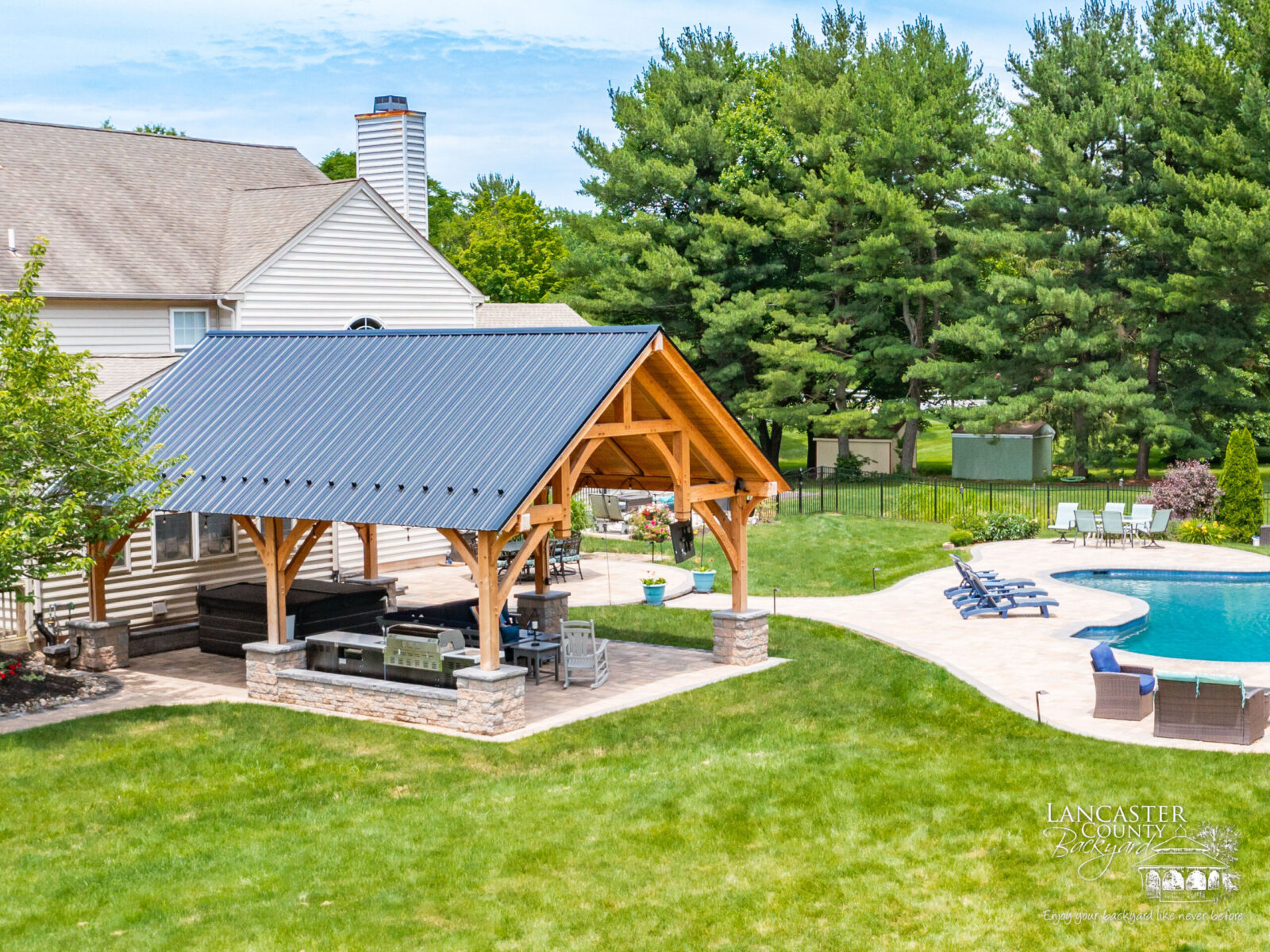 Denali Timber Frame Pavilion scaled