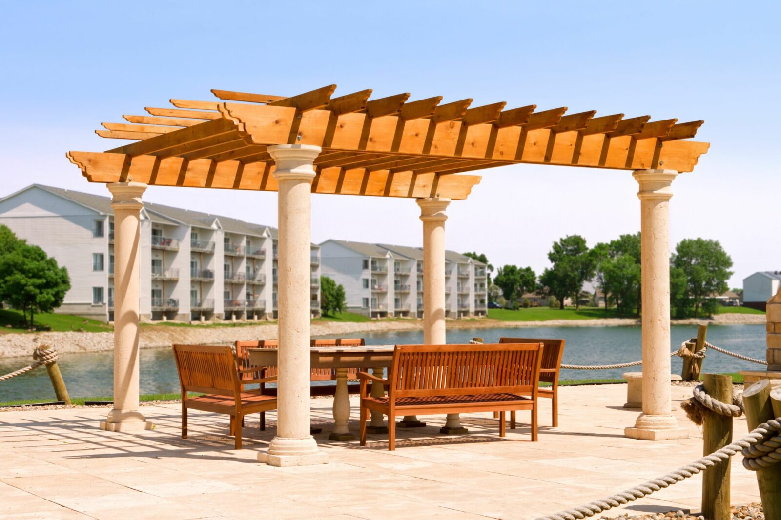 hurricane resistant garden pergola scaled