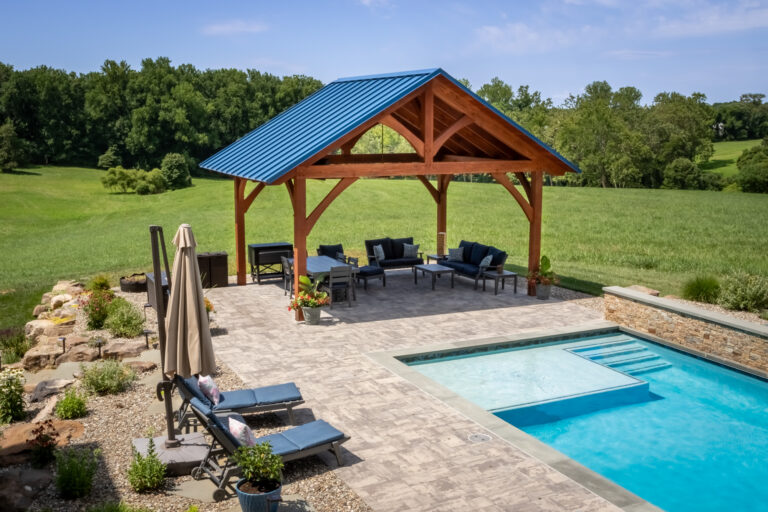 Timber Frame Pavilion in Dayton MD 768x512 f50 50