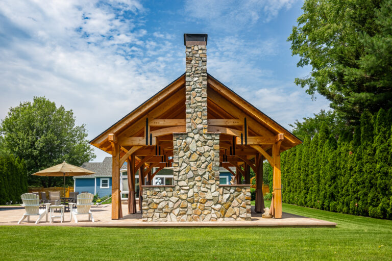 20x34 Grand Teton Timber Frame Pavilion in Moriches NY 768x512 f50 50