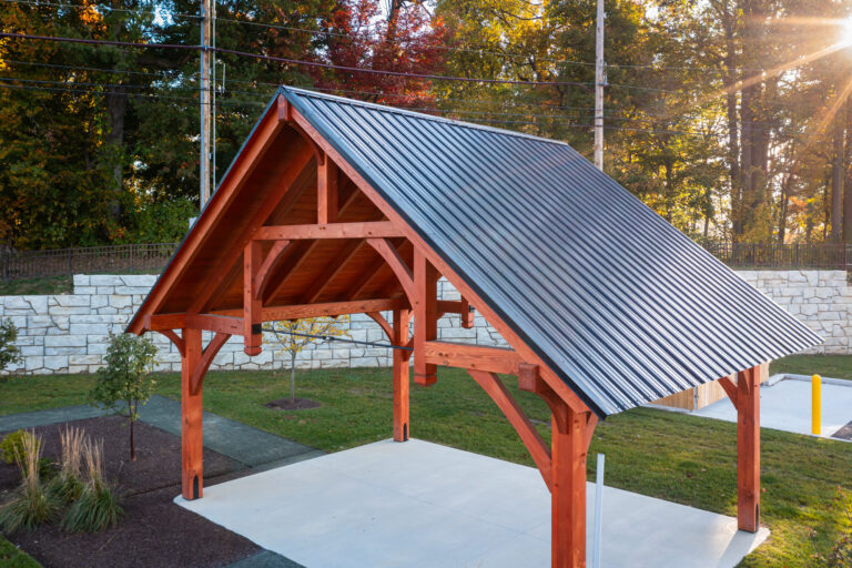 24x16 Timber Frame Pavilion in Kennett Square NY 768x512 f50 50