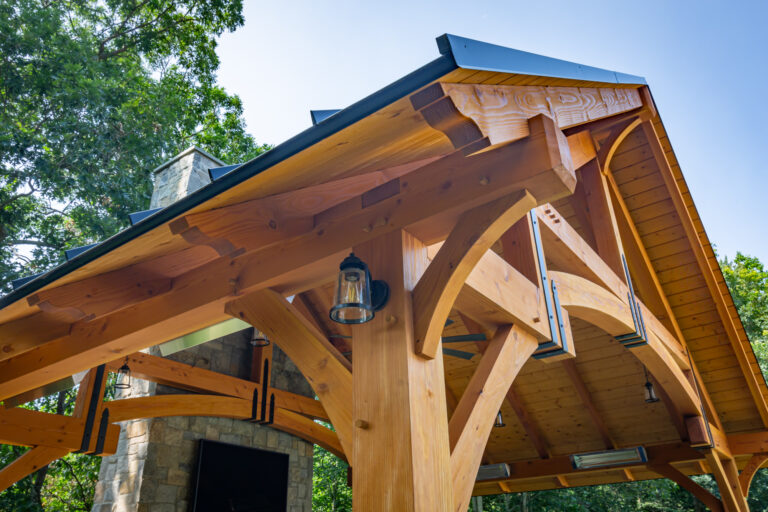 Grand Teton Timber Frame Pavilion in Sherman CT 768x512 f50 50
