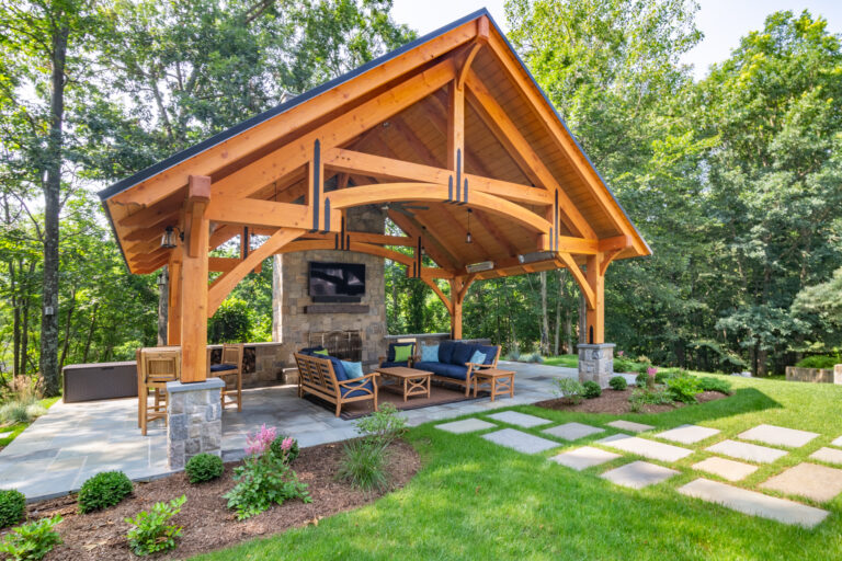 24x16 Timber Frame Pavilion 768x512 f50 50