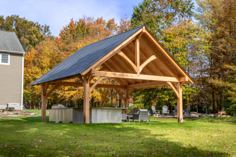 Kingston Timber Frame Pavilion in Warminster PA 768x512 f50 50