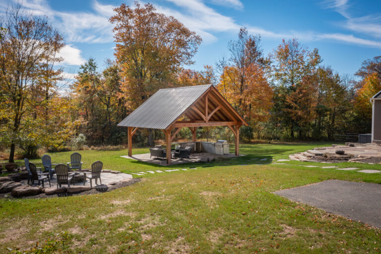 24x22 Kingston Timber Frame Pavilion in Warminster 768x512 f50 50