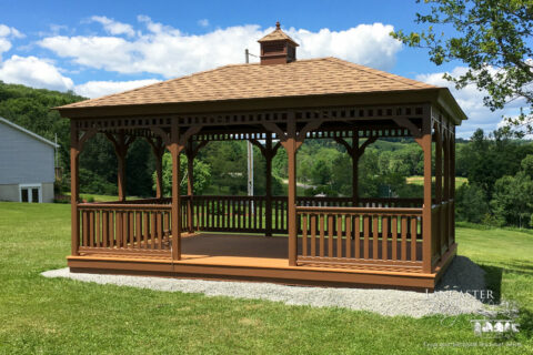 rectangular wooden gazebos for sale in new york