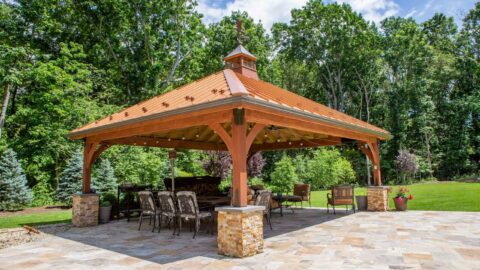 wooden pavilion in maryland