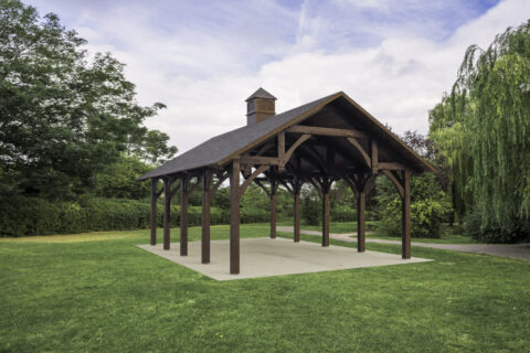 denali timber frame pavilion 1