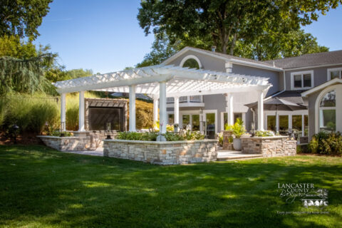 18x22 Carolina Vinyl Pergola