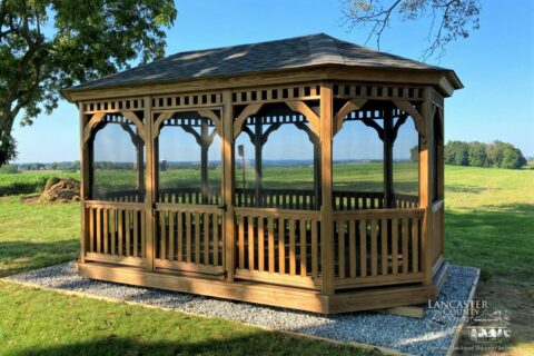 10x16 Wood Oval gazebos for sale in pennsylvania e1721310885872