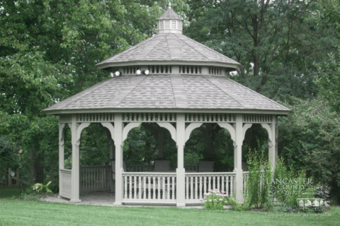 Vinyl Dodecagon Gazebos for sale in Virginia