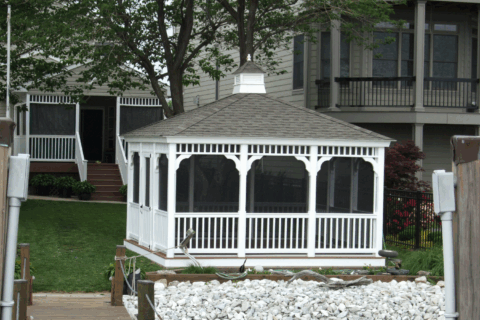 Vinyl Rectangle Gazebos for sale in Virginia