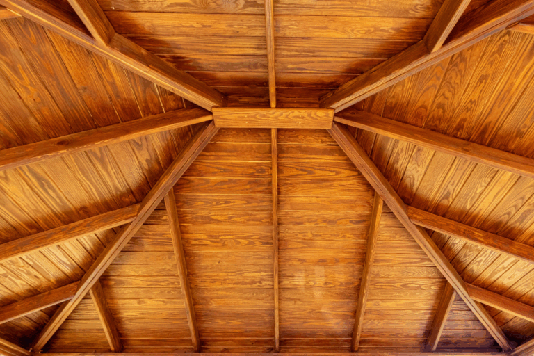 Ceiling of 14x16 Gazebo at Academy of the New Church in Bryn Athyn, PA