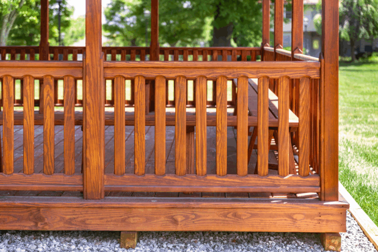 Side of 14x16 Gazebo at Academy of the New Church in Bryn Athyn, PA