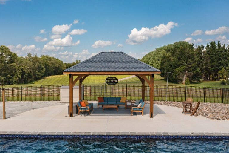 above 12x16 Cheyenne Wood Pavilion