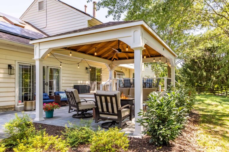 12x16 Shoreline Vinyl Pavilion