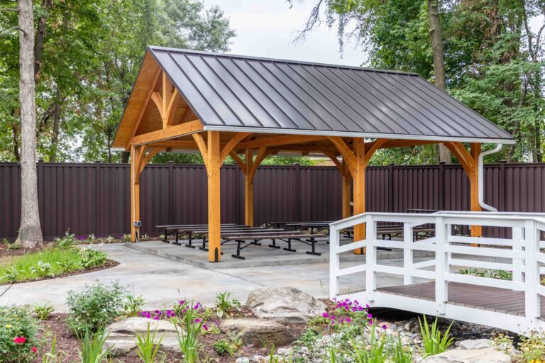 20x24 Kingston Timber Frame Pavilion