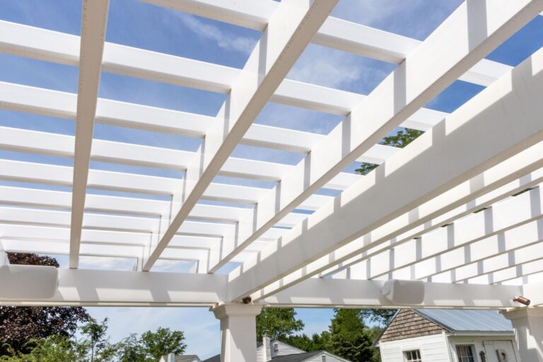 Inside view of 12x20 Cancun Pergola