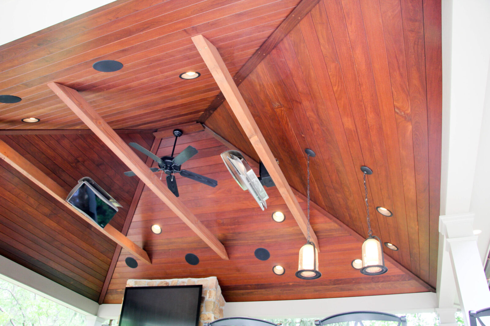 luxurious backyard pavilion living space pa de md