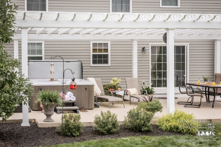 backyard pergola