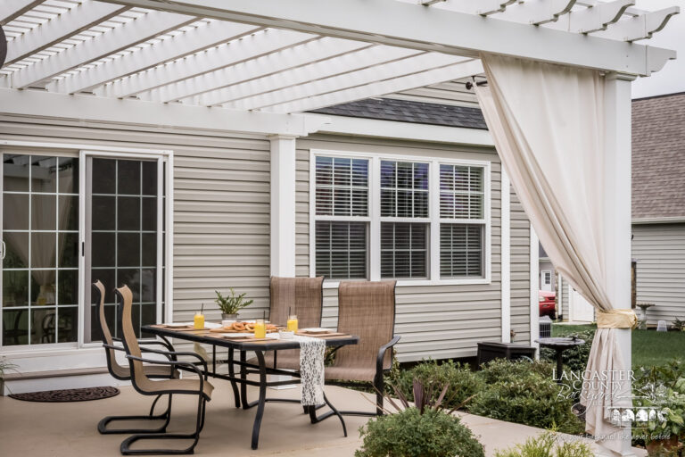 beautiful pergola