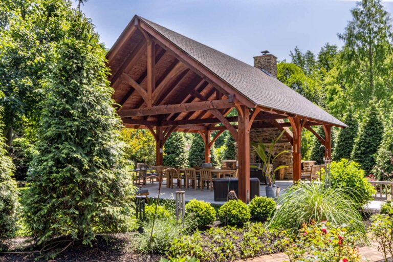 timber frame pavilion