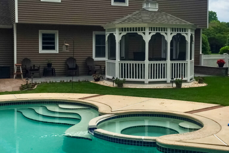 oval gazebo in west chester pa
