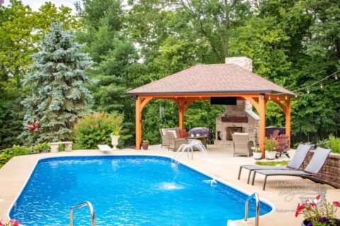 wooden pavilion for sale in DE