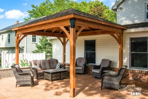 wooden pavilion for sale in Delaware (1)