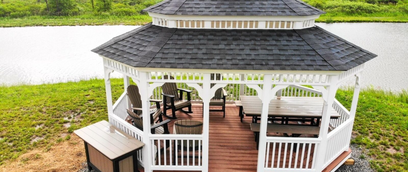 vinyl oval gazebos for sale in delaware