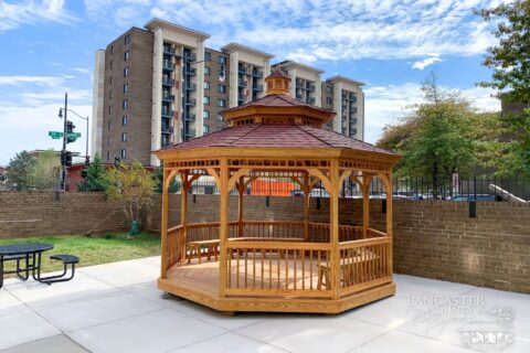 wooden octagon gazebo for sale in DE