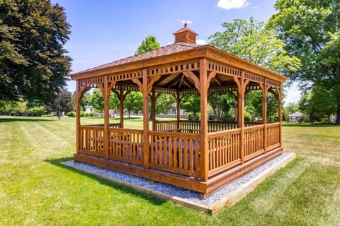 wooden rectangle gazebo for sale in delaware