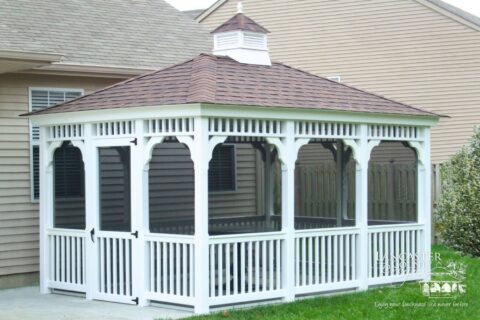 vinyl rectangle gazebo for sale in delaware
