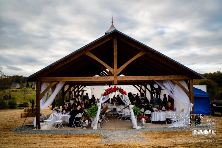 weeding pavilion reception