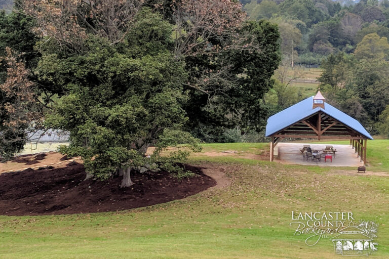 get married in a timber frame pavilion