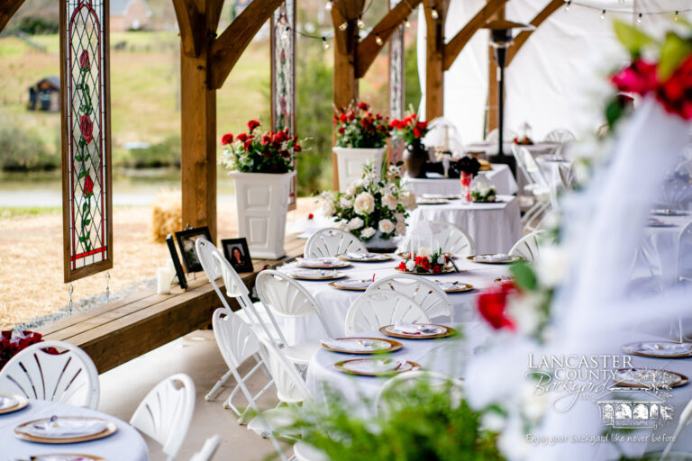 weeding pavilion reception