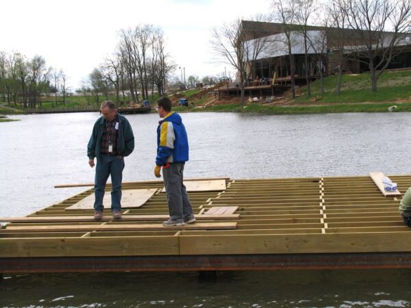 gazebo platform at the creation museum