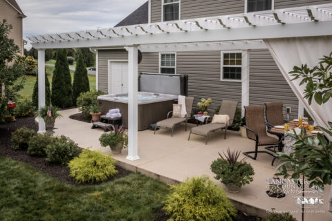outdoor building vinyl pergola for sale in ia