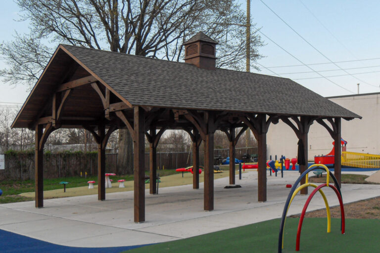 denali timber frame pavilion