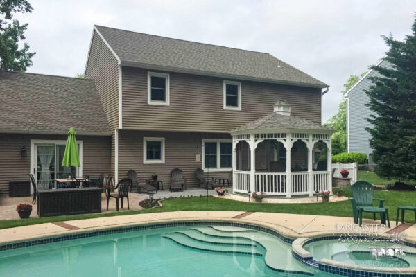 pool patio gazebo