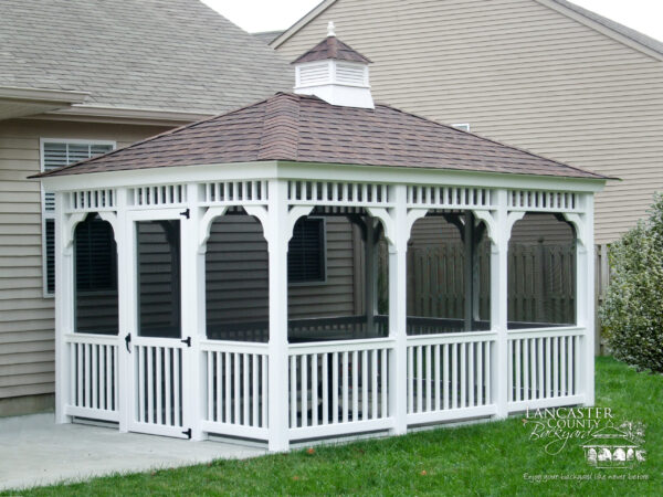 vinyl patio gazebo