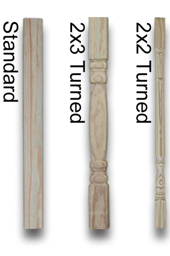 wood gazebo balusters