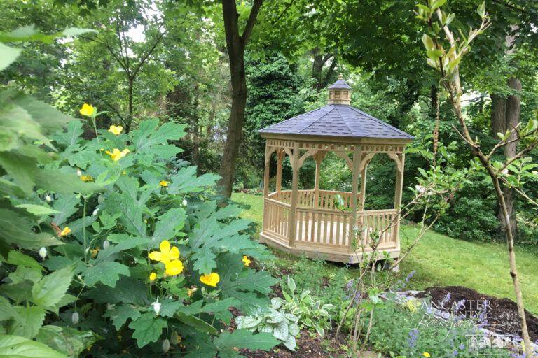 Amish Built 10x10 Wooden Octagon Gazebo