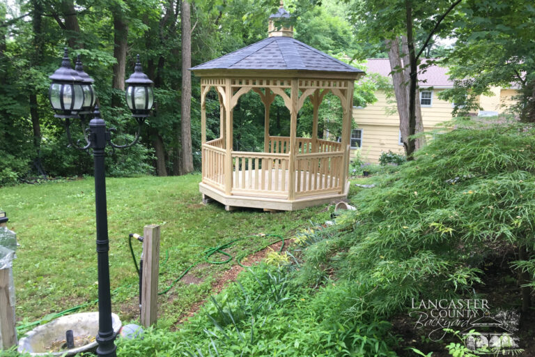 Amish Built 10x10 Wooden Gazebo