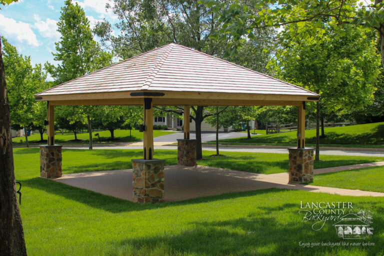 20x20 commercial pavilion