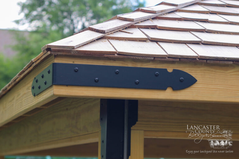 20x20 Wooden Commercial Pavilion