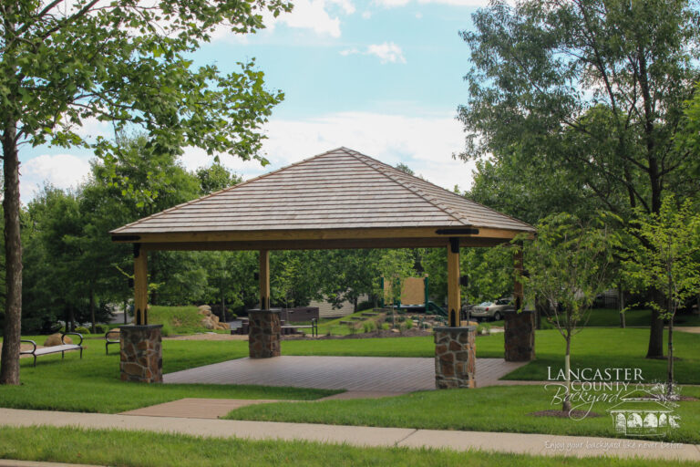 20x20 Wood Pavilion
