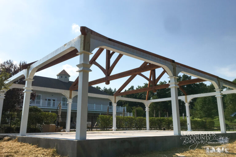 30x45 montford with timber frame trusses