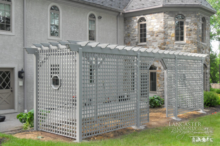 8x31 custom Cherokee pergola