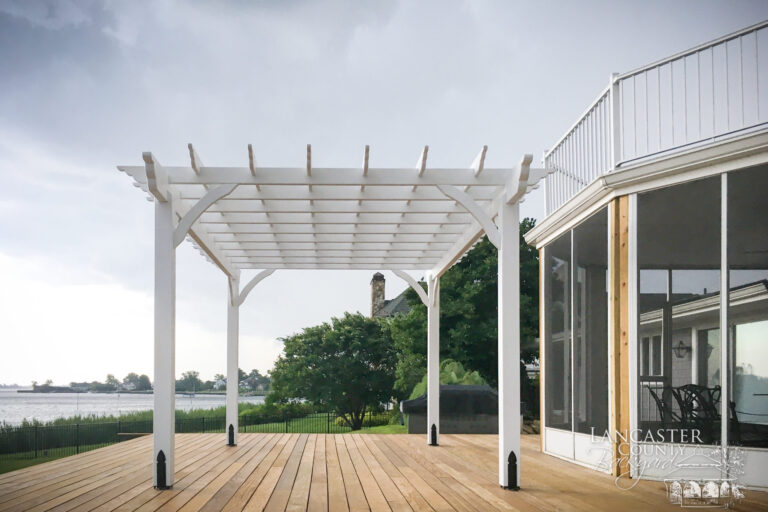 cherokee wood pergola